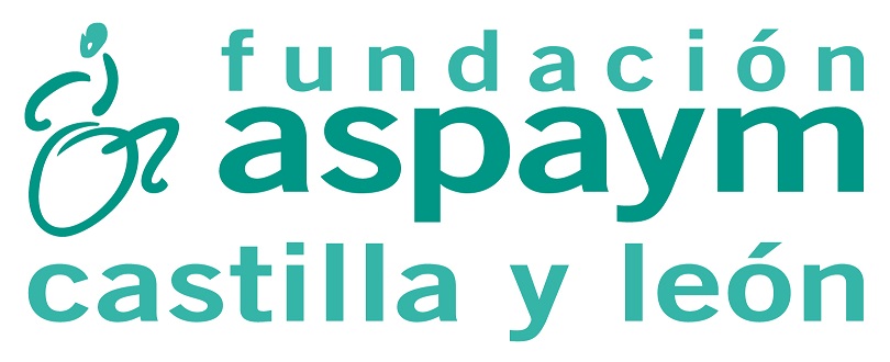 logotipo fundacion aspaym castilla y leon